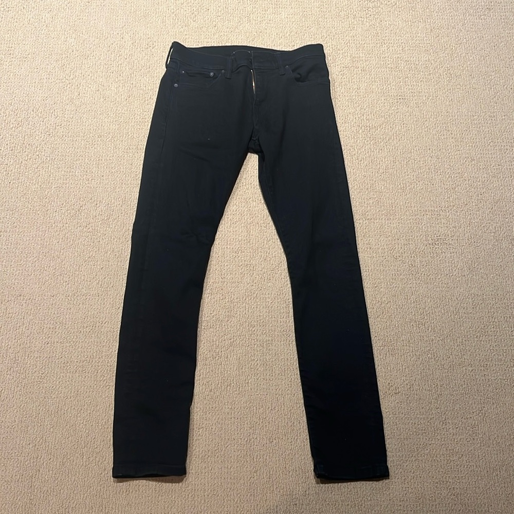 Men’s Black Jeans Lucky W29 L32 Slim